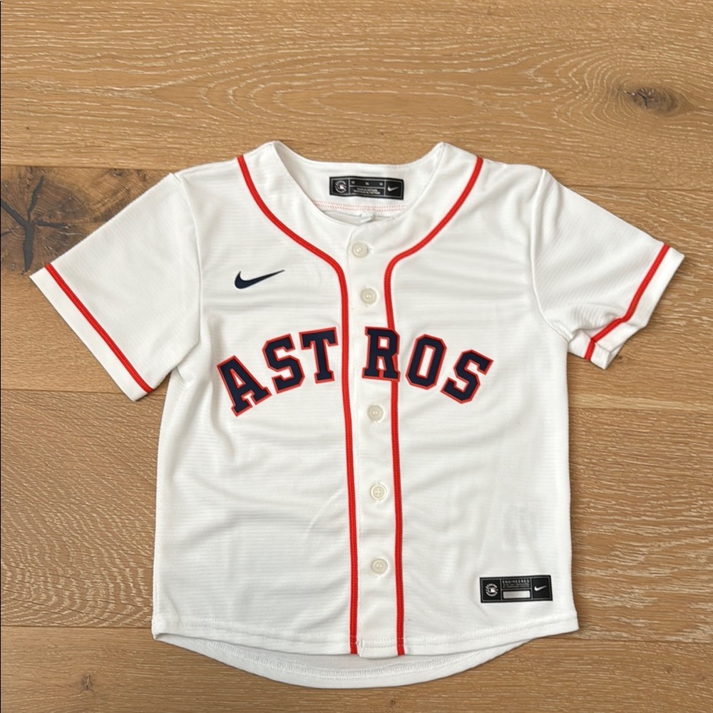 Nike Kids White Houston Astros Baseball Jersey 4T